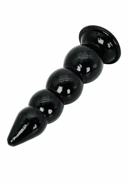 HIDDEN DESIRE Extreme Buttplug Balls 32 cm XXL PVC Black