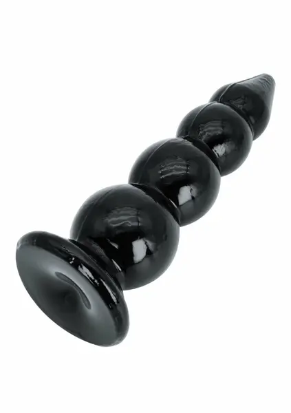 HIDDEN DESIRE Extreme Buttplug Balls 32 cm XXL PVC Black