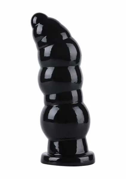 HIDDEN DESIRE Extreme Buttplug Balls 24.5 cm XXL PVC Black