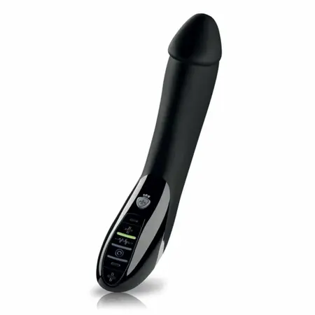 Mystim Tickling Truman Intimate System Black 27 cm - Dual Action & E-Stim