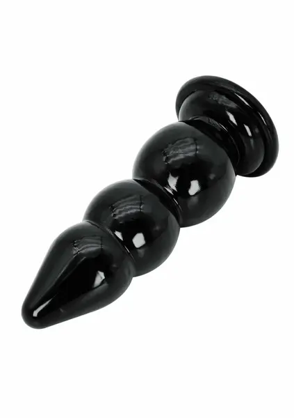 HIDDEN DESIRE Extreme Buttplug Balls 23 cm XXL Anal Gear Black