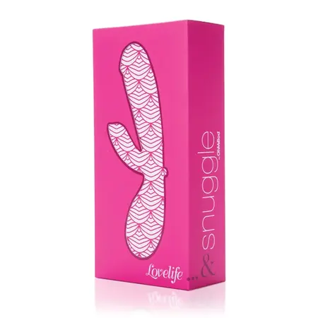 OhMiBod Lovelife Snuggle Dual Motor Rechargeable Intimate Massager Pink