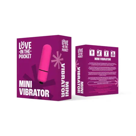 Love in the Pocket Love Bullet Vibro Mini Waterproof Vibrating Egg ABS