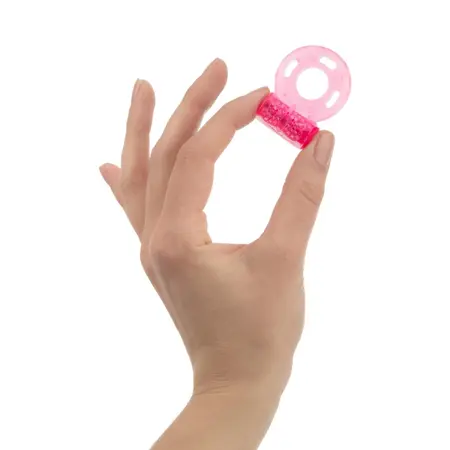 Love in the Pocket Vibro Ring Flexible TPE Intimate System 2-8cm