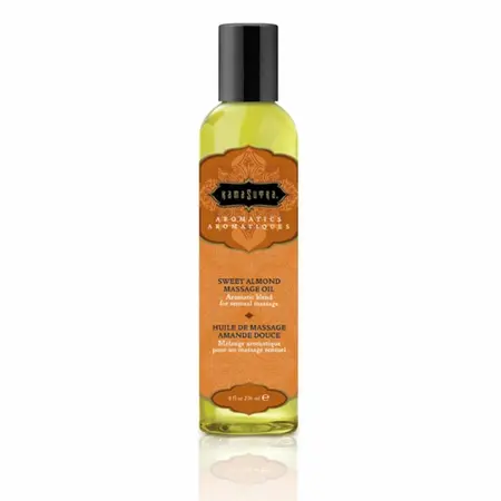 Kama Sutra Sweet Almond Aromatic Massage Oil 236ml Moisturizing Formula