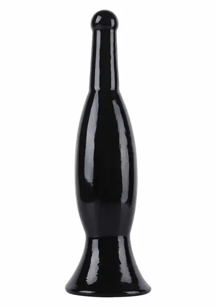 HIDDEN DESIRE Extreme Slider 27cm XXL Anal Gear, Black, PVC