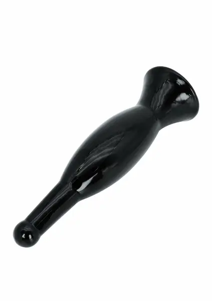 HIDDEN DESIRE Extreme Slider 27cm XXL Anal Gear, Black, PVC