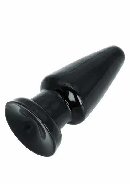 HIDDEN DESIRE Extreme Cone Head Large 17 cm Intimate Plug Black