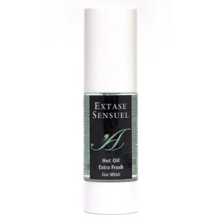 Extase Sensuel Hot Oil Ice Mint 30ml - Warming & Cooling Effect