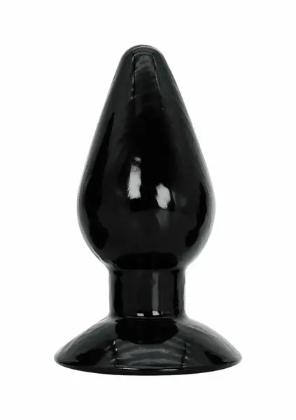 HIDDEN DESIRE Extreme Extra Large Plug 18 cm, Wide Base, Black