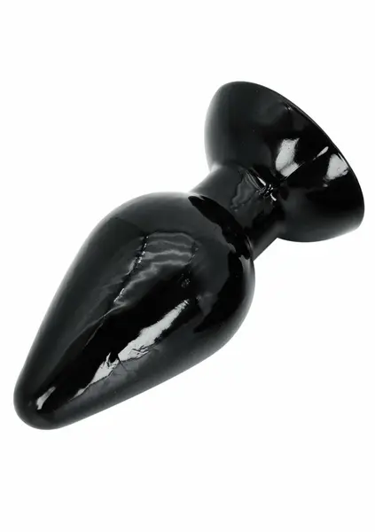 HIDDEN DESIRE Extreme Large Plug 14 cm Black - XXL Anal Gear