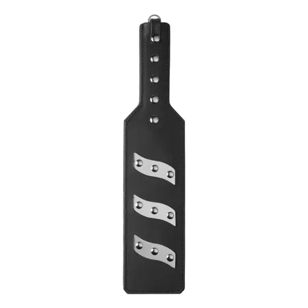 ElectraStim ElectraPaddle Leather Electro-Stimulation Paddle Black