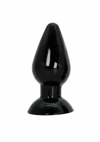 HIDDEN DESIRE Extreme Medium 11 cm Anal Plug - Smooth PVC, Wide Base