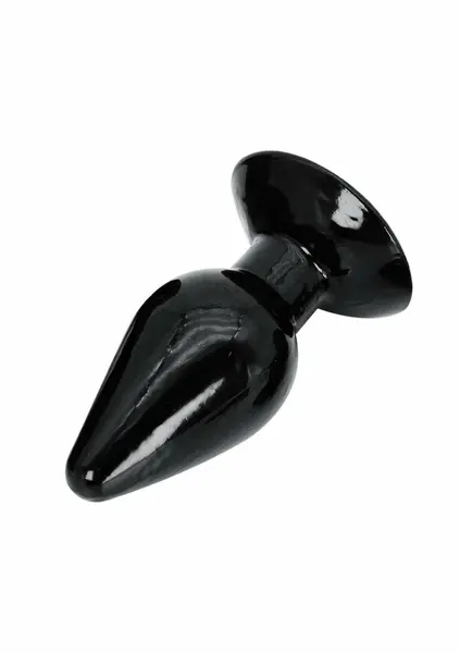 HIDDEN DESIRE Extreme Medium 11 cm Anal Plug - Smooth PVC, Wide Base