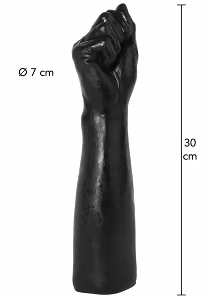 Extreme by Hidden Desire Heavy Fist Fucker XXL Anal Gear Black PVC