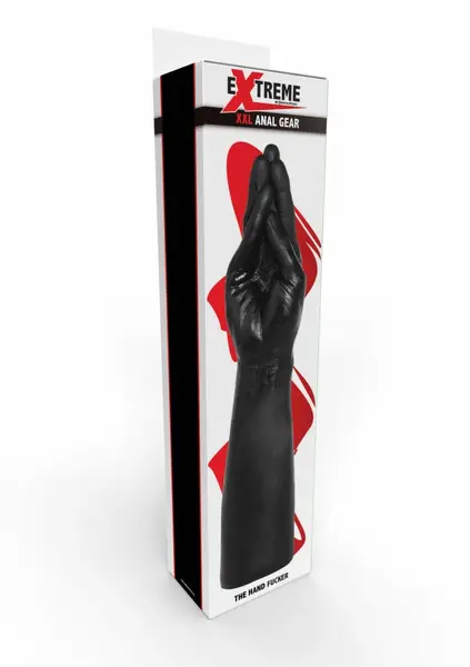 Extreme by Hidden Desire Heavy Hand Model XXL Black PVC 27 cm