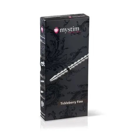 Mystim Tickleberry Finn Aluminium Urethral Sound 19.5cm, 8mm, Silver
