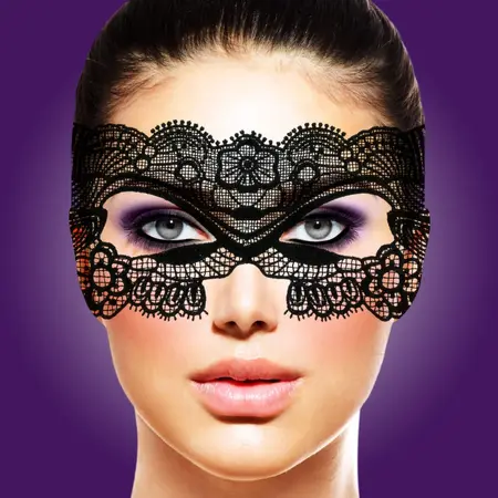 RIANNE S Soiree Mask V Zouzou - Elegant Soft Venetian-Style Mask