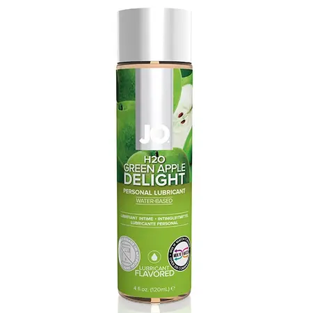System JO H2O Water-Based Lubricant Apple 120ml Vegan Formula