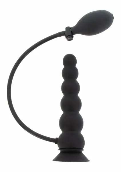 HIDDEN DESIRE Inflatable Suction Plug Expert Silicone Adjustable Black