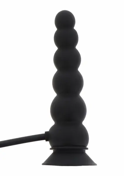 HIDDEN DESIRE Inflatable Suction Plug Expert Silicone Adjustable Black