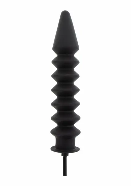 HIDDEN DESIRE Inflatable Suction Plug Expert Silicone Adjustable Black
