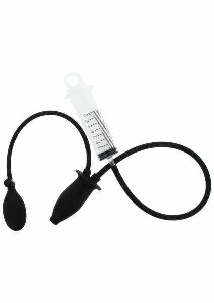 HIDDEN DESIRE EXTREME Inflatable Lubricating Plug Silicone Black