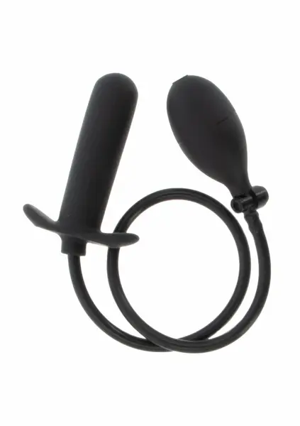 HIDDEN DESIRE EXTREME Inflatable Smooth Plug Starter Silicone Black