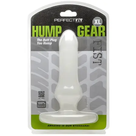 Perfect Fit Hump Gear XL Clear - Versatile Anatomical Plug Silaskin