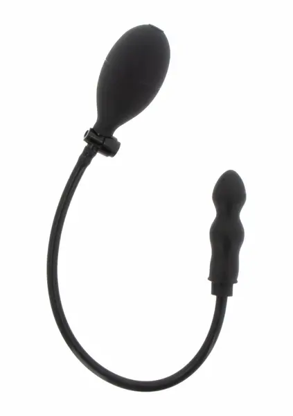 EXTREME Inflatable Dong Starter Silicone Intimate Expansion System Black