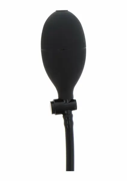 EXTREME Inflatable Dong Starter Silicone Intimate Expansion System Black