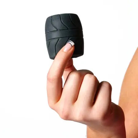 Perfect Fit SilaSkin Ball Stretcher Black 5.1 cm Flexible Ring