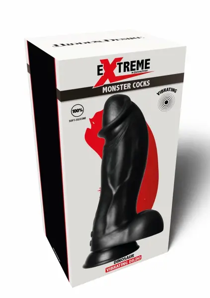 Dinosaur Monster Silicone Intimate Machine with Suction Base, Large Size