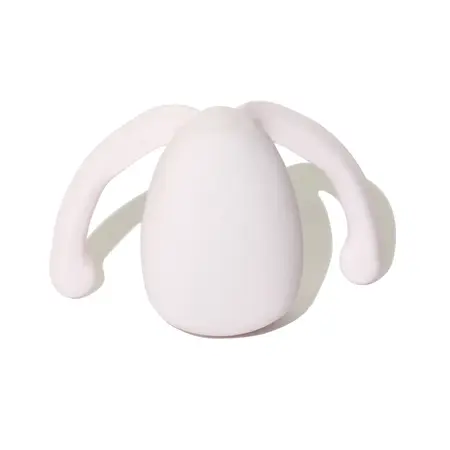 Dame Products EVA II Quartz Compact Hands-Free Intimate Device Pink