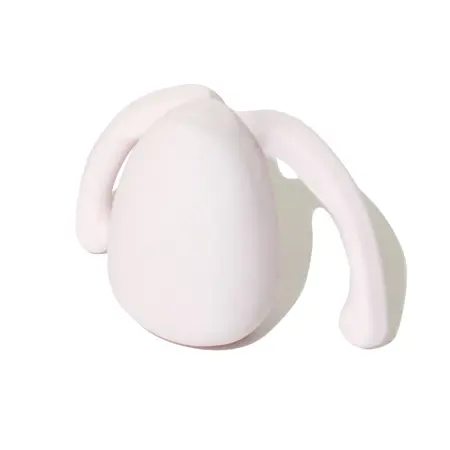 Dame Products EVA II Quartz Compact Hands-Free Intimate Device Pink