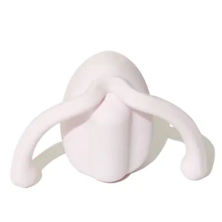 Dame Products EVA II Quartz Compact Hands-Free Intimate Device Pink