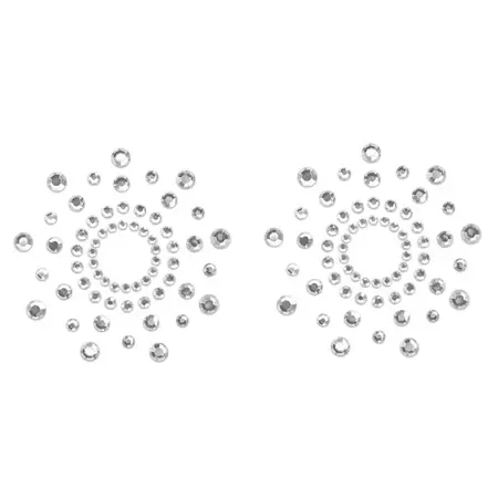 Bijoux Indiscrets Mimi Silver Decorative Body Jewelry Stickers