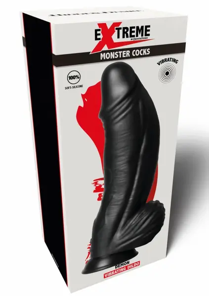 Demon Monster Silicone Intimate Machine Large with Suction Base 8713221836571