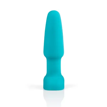 b-Vibe Rimming Plug 2 Teal - Rotating Beads & Remote, 15.2 cm Silicone
