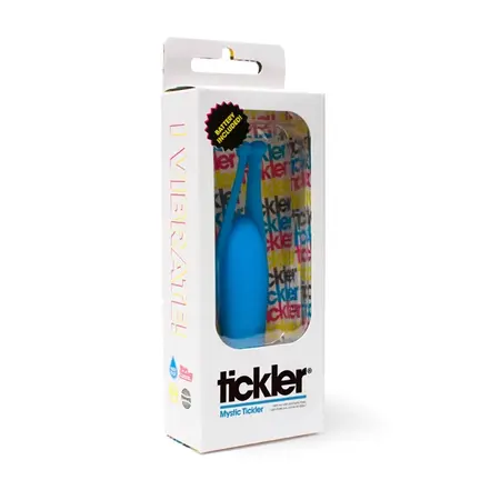 Tickler Vibes Mystic Tickler Cyan - Compact Silicone Personal Device