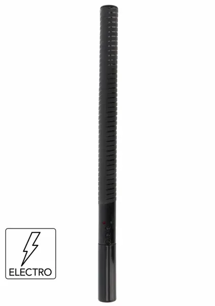 HIDDEN DESIRE Electro Shock Baton USB Rechargeable Black 28cm
