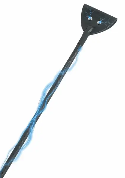 Electro Shock Riding Crop USB Rechargeable Black - Hidden Desire