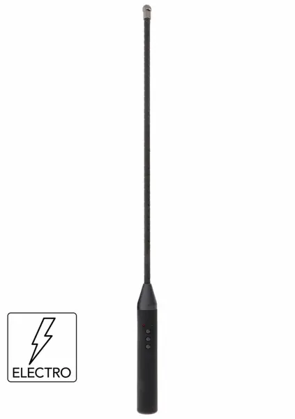 HIDDEN DESIRE Electro Shock Cane Flexible USB Rechargeable Black