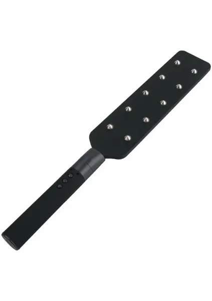 HIDDEN DESIRE Electro Shock Paddle Dual-Sided USB Rechargeable Black
