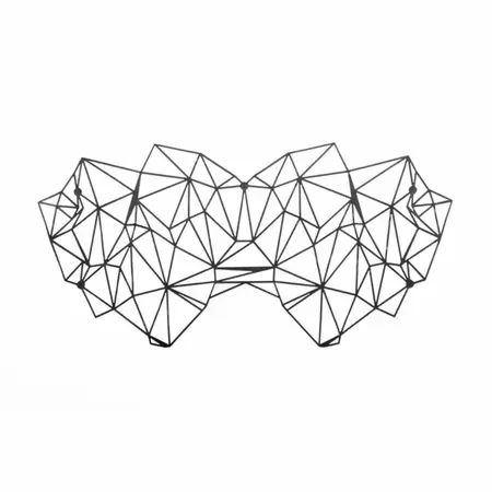 Bijoux Indiscrets Kristine Eyemask - Flexible Self-Adhesive Mask