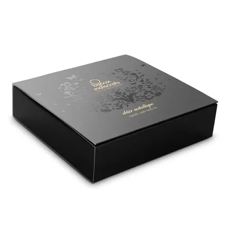 Bijoux Indiscrets Desir Metallique Gold - Elegant Convertible Chain Cuffs