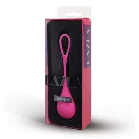 Layla Tulipano Pink Kegel Exercise Ball Medical Silicone 20mm