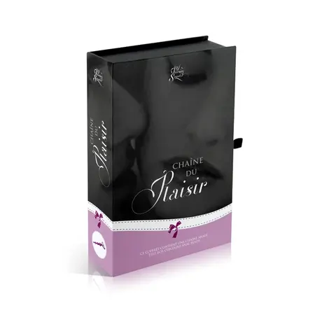 Plaisirs Secrets Anal Chain Purple Silicone Flexible 26cm