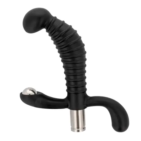 Nexus Vibro Prostate Massager Black - 5-Mode Microchip System, 11.5cm