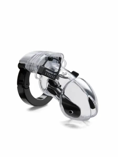 Mystim Pubic Enemy No 1 Transparent Intimate Cage with E-Stim Function